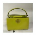 [S] TORY BURCH BRITTEN PATENT MICRO SATCHEL,ISLAND CHARTREUSE, 146668-336 (STB331)