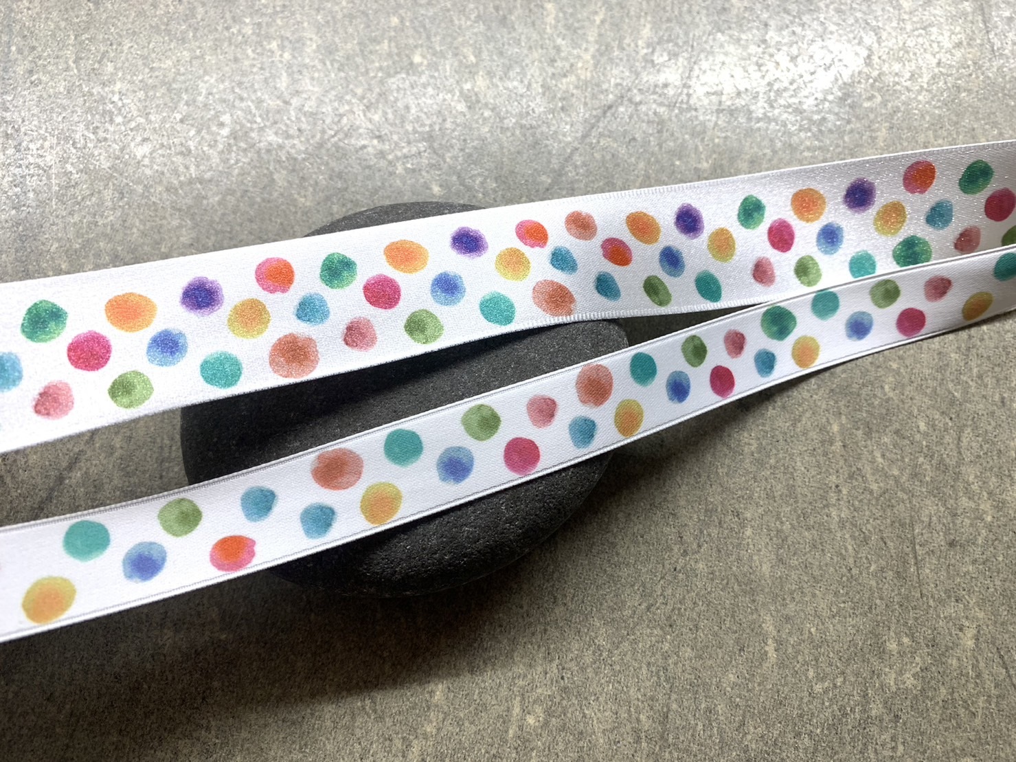 水彩點點/2款噴墨緞帶材質/2款寬度