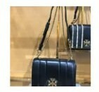 [S] TORY BURCH KIRA CHAIN SHOULDER BAG,BLACK, 87244-890 (STB376)