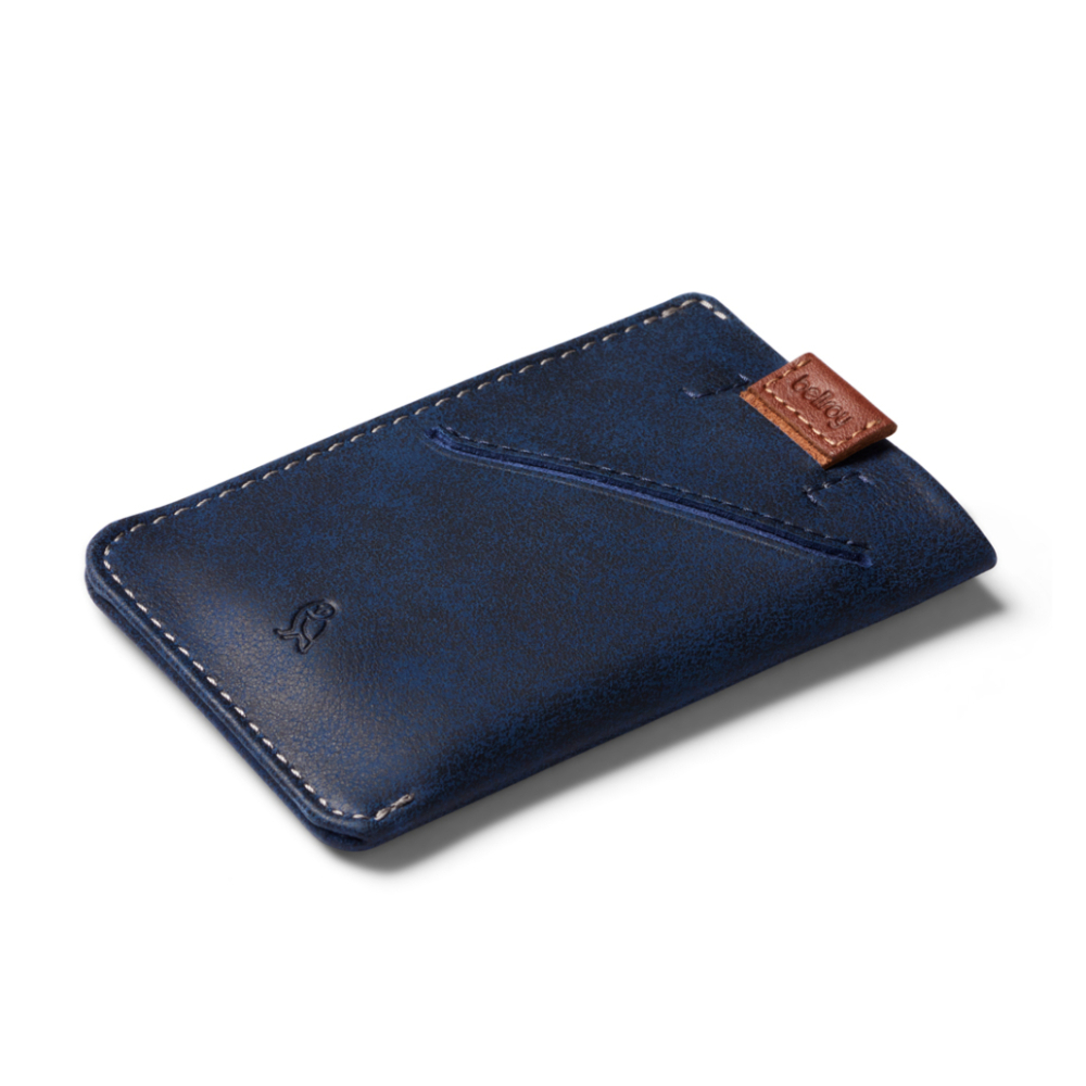 澳洲 Bellroy｜Card Sleeve 真皮票卡鈔票皮夾 - 深海藍