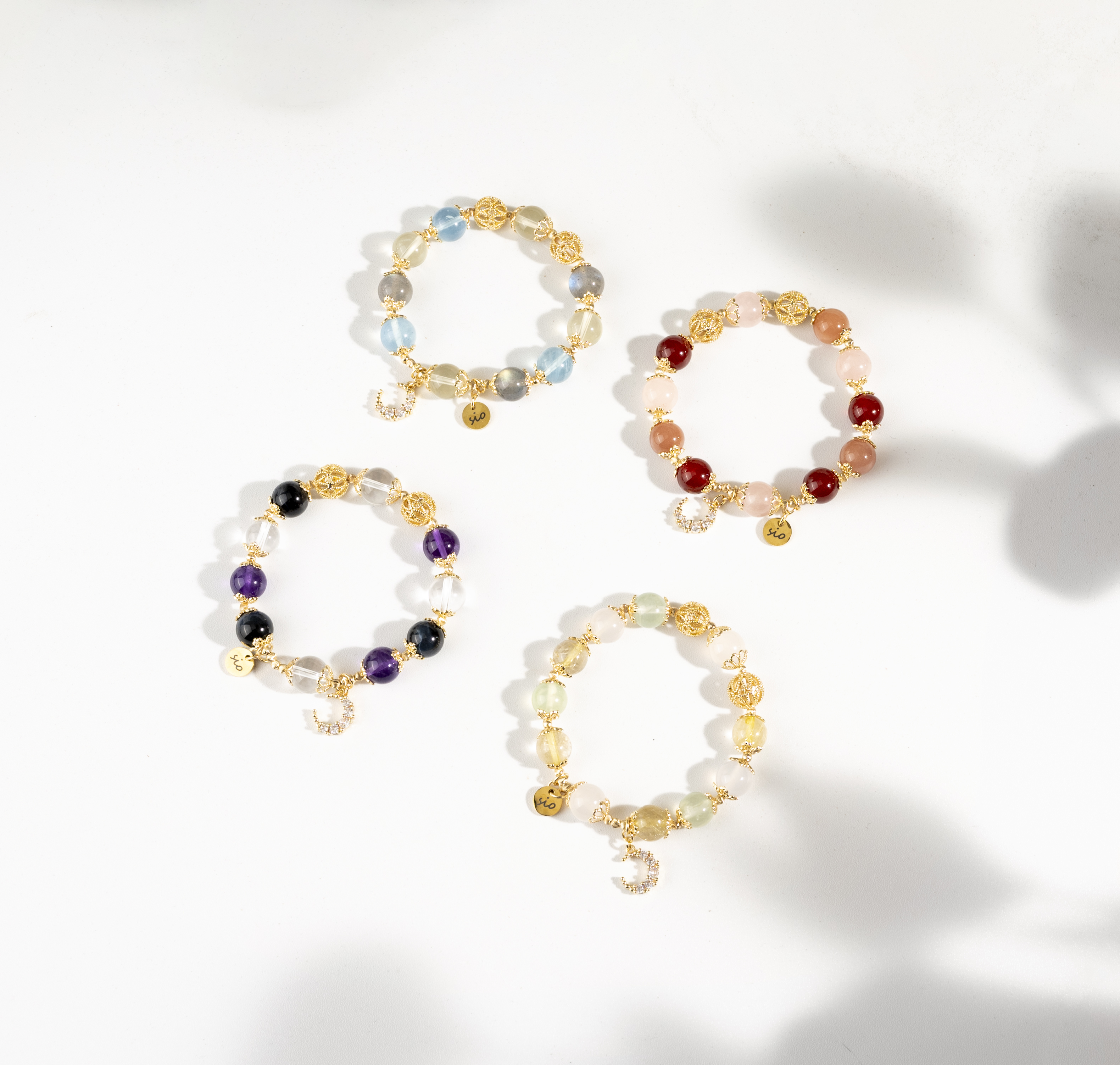 【月野】華麗款水晶手鍊-共四款可選