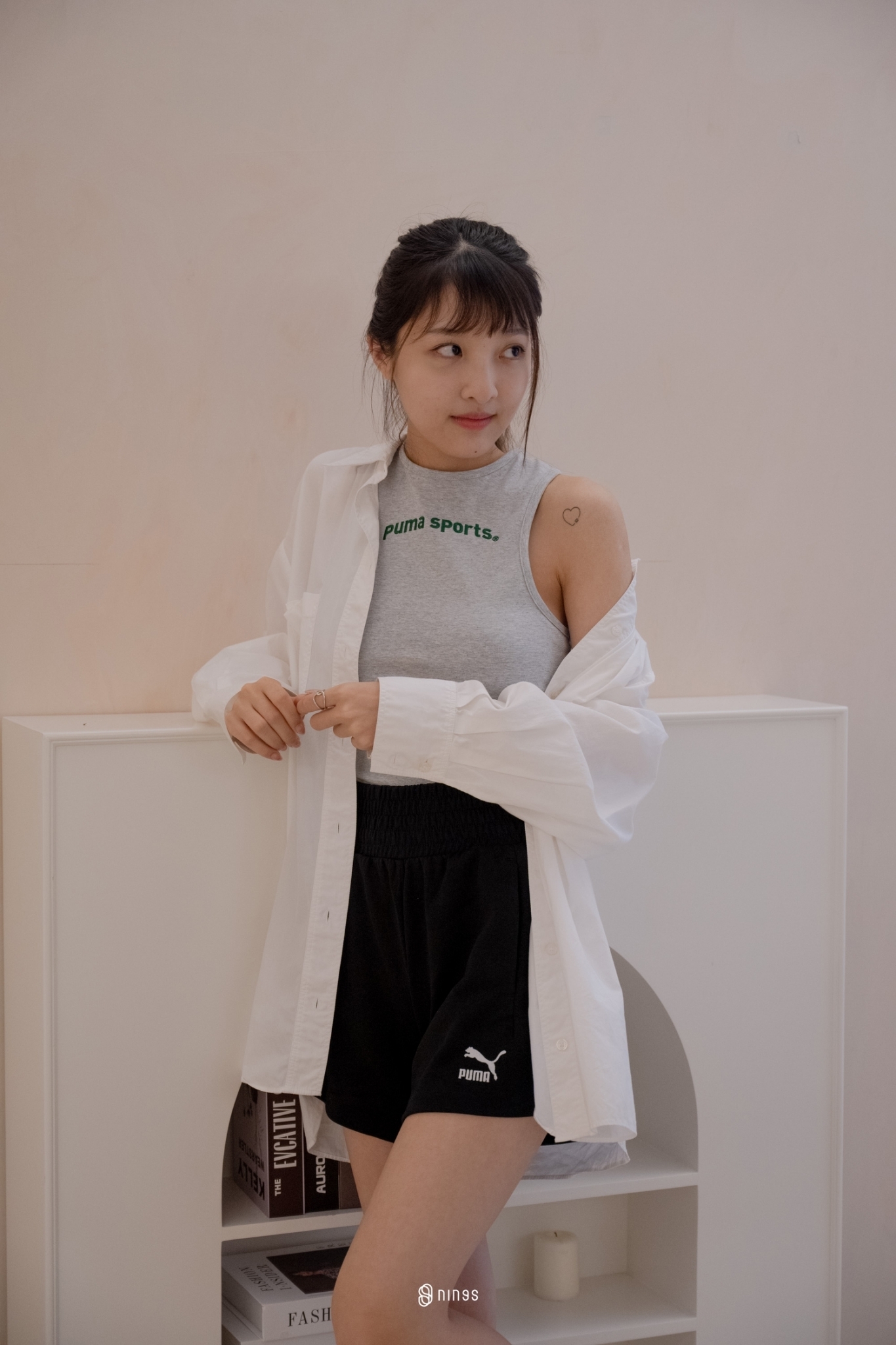 【現貨】PUMA P.TEAM 刺繡LOGO 休閒背心 灰色  62249304