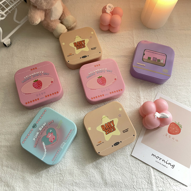 《2257》糖果色韓系隱形眼鏡盒