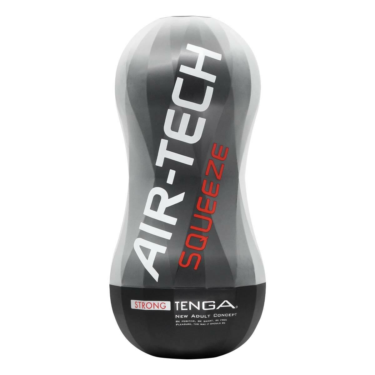 日本TENGA Air-Tech SQUEEZE 可反覆使用飛機杯（黑色 – 刺激型）