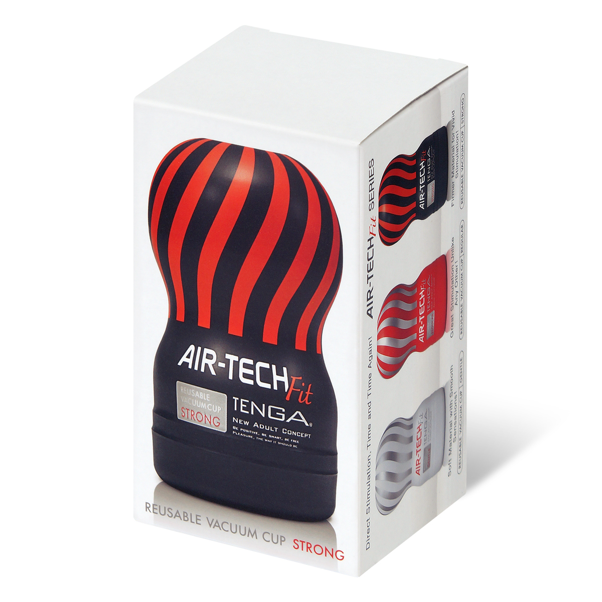 日本TENGA Air-Tech Fit 可反覆使用飛機杯（黑色 – 刺激型）