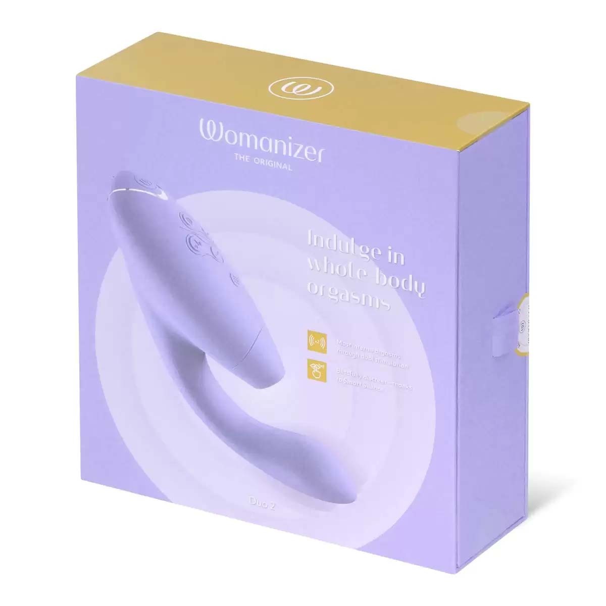 德國 Womanizer Duo 2 G點震動智能吸啜震動器（紫丁香色）