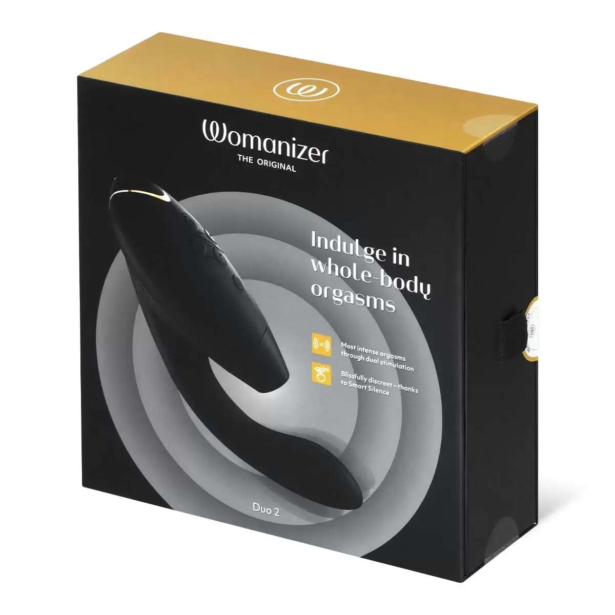 德國 Womanizer Duo 2 G點震動智能吸啜震動器（黑色）