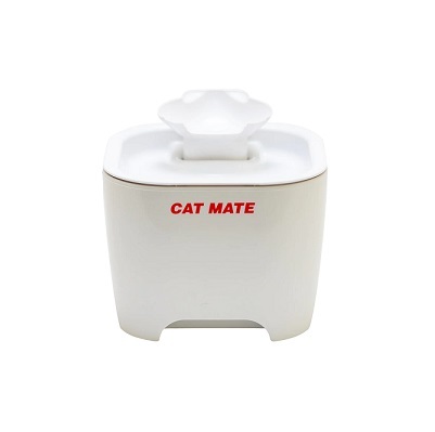 英國Cat Mate 電動水座(白底) 3L / 英國Cat Mate 電動水機濾芯