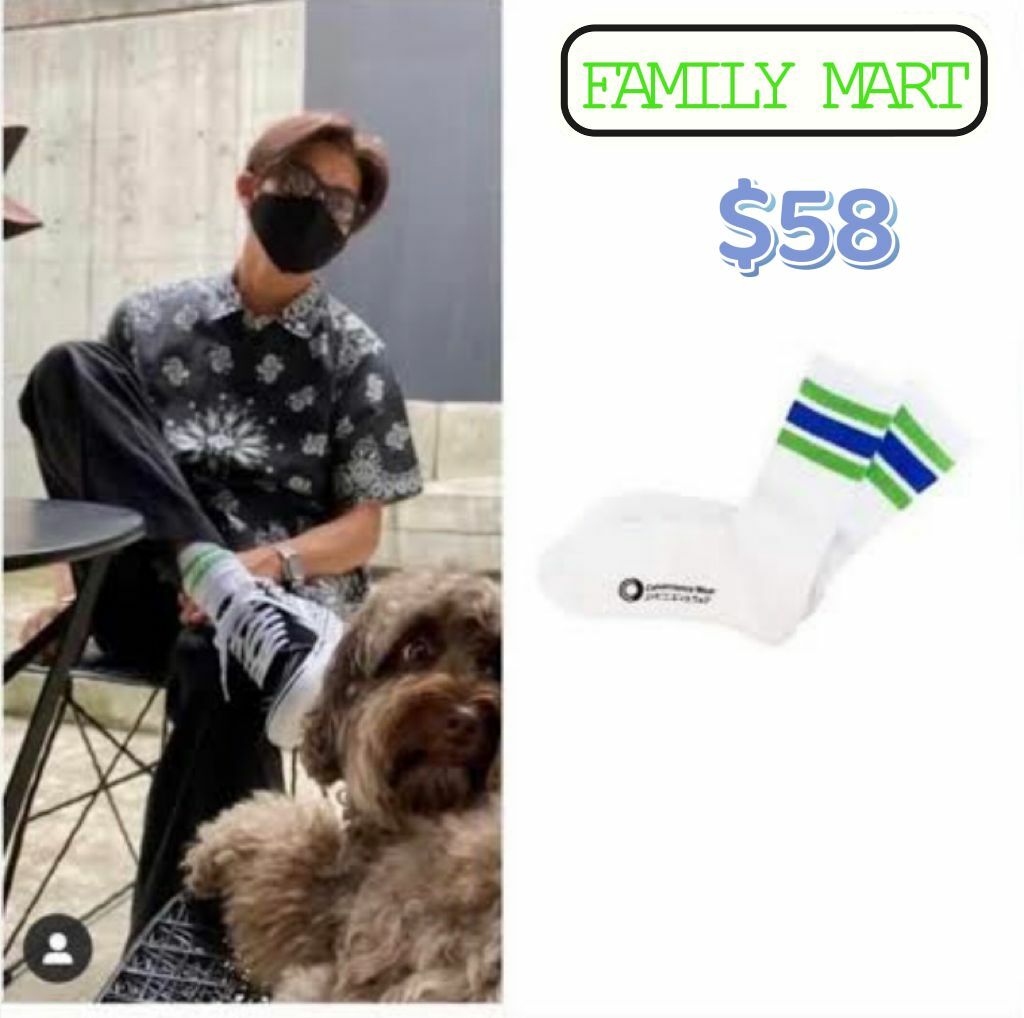 Family Mart 木村 男神襪