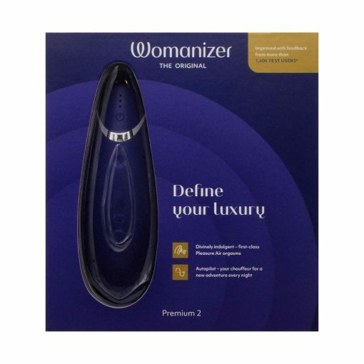 德國WOMANIZER Premium 2 智慧型陰蒂吸啜器（午夜藍）