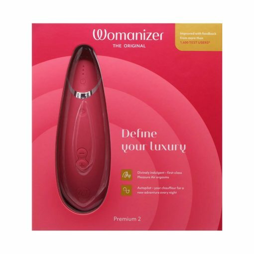 德國 Womanizer Premium 2 智慧型陰蒂吸啜器(桑子粉)