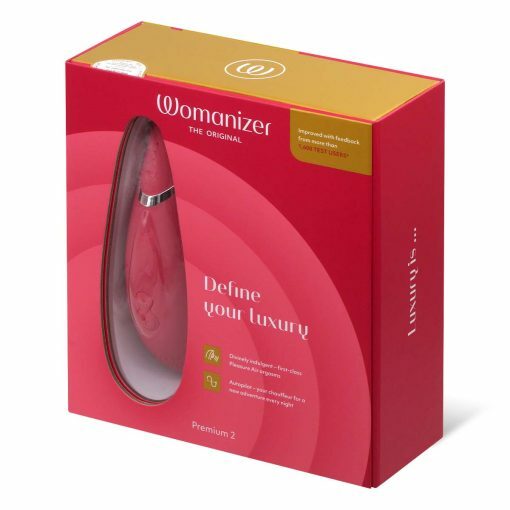 德國 Womanizer Premium 2 智慧型陰蒂吸啜器(桑子粉)