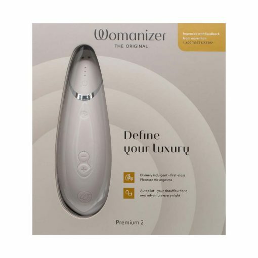 德國 Womanizer Premium 2 智慧型陰蒂吸啜器(白色)