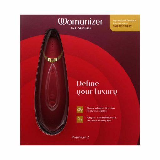 德國 Womanizer Premium 2 智慧型陰蒂吸啜器(紅色)