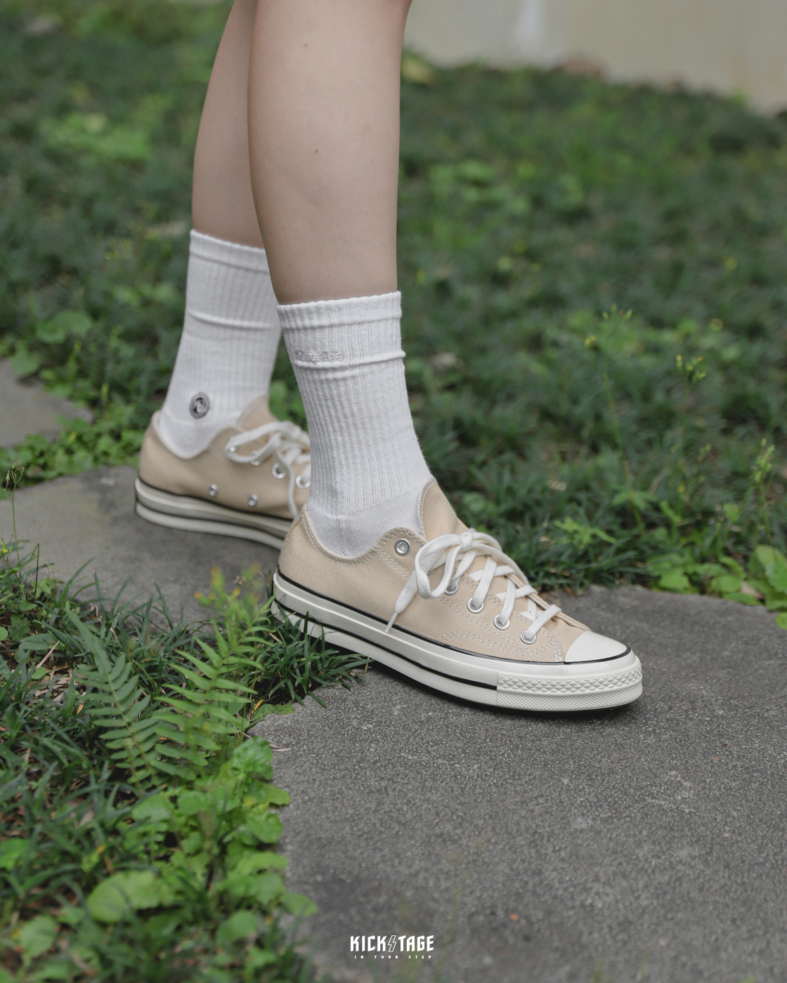 <特價，不退換> CONVERSE CHUCK 70 1970 LOW 燕麥奶 奶茶色 低筒 休閒鞋 帆布鞋【A07234C】