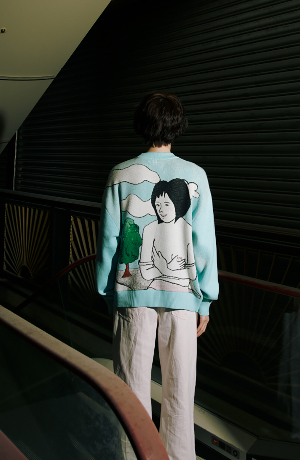 Shy Girl in the Cool World - Long Sleeves Top