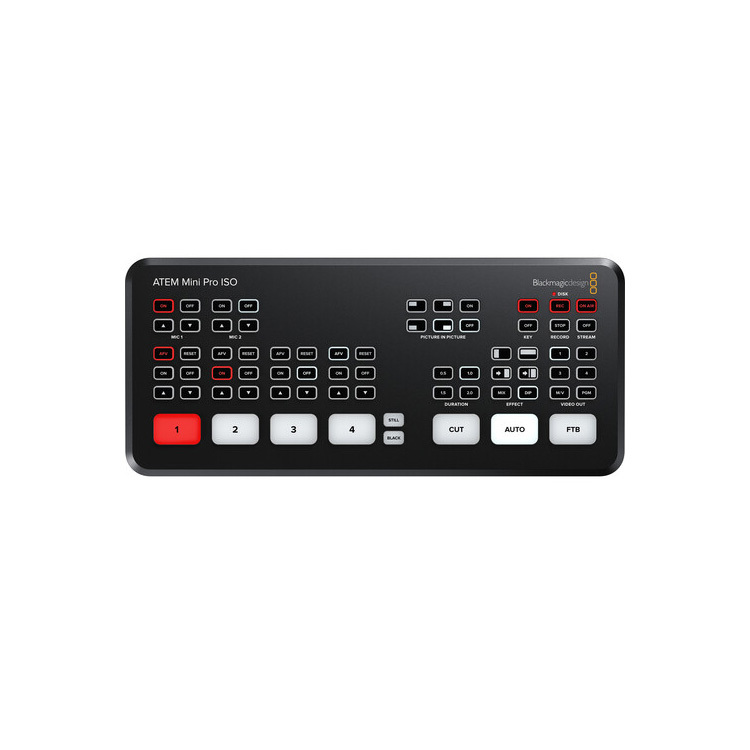 Blackmagic Design ATEM Mini HDMI Pro ISO 直播切換器