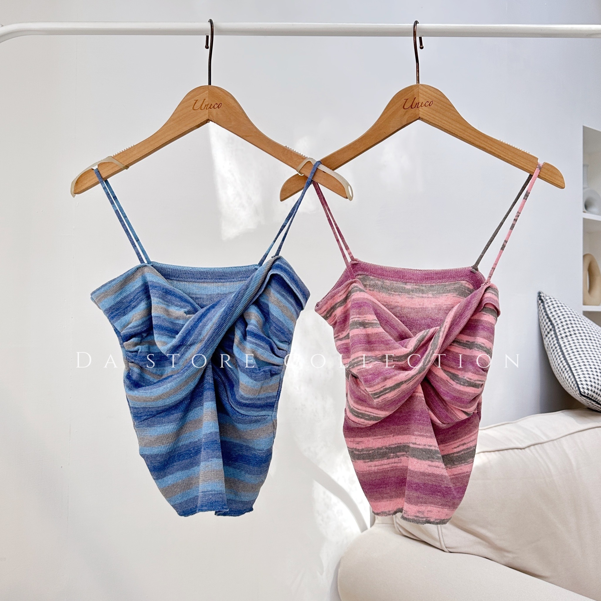 Y2K炫彩細肩帶背心/二色