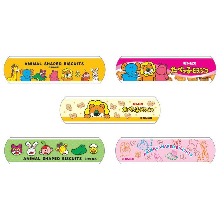 JP 愉快動物餅膠布 20枚 3103