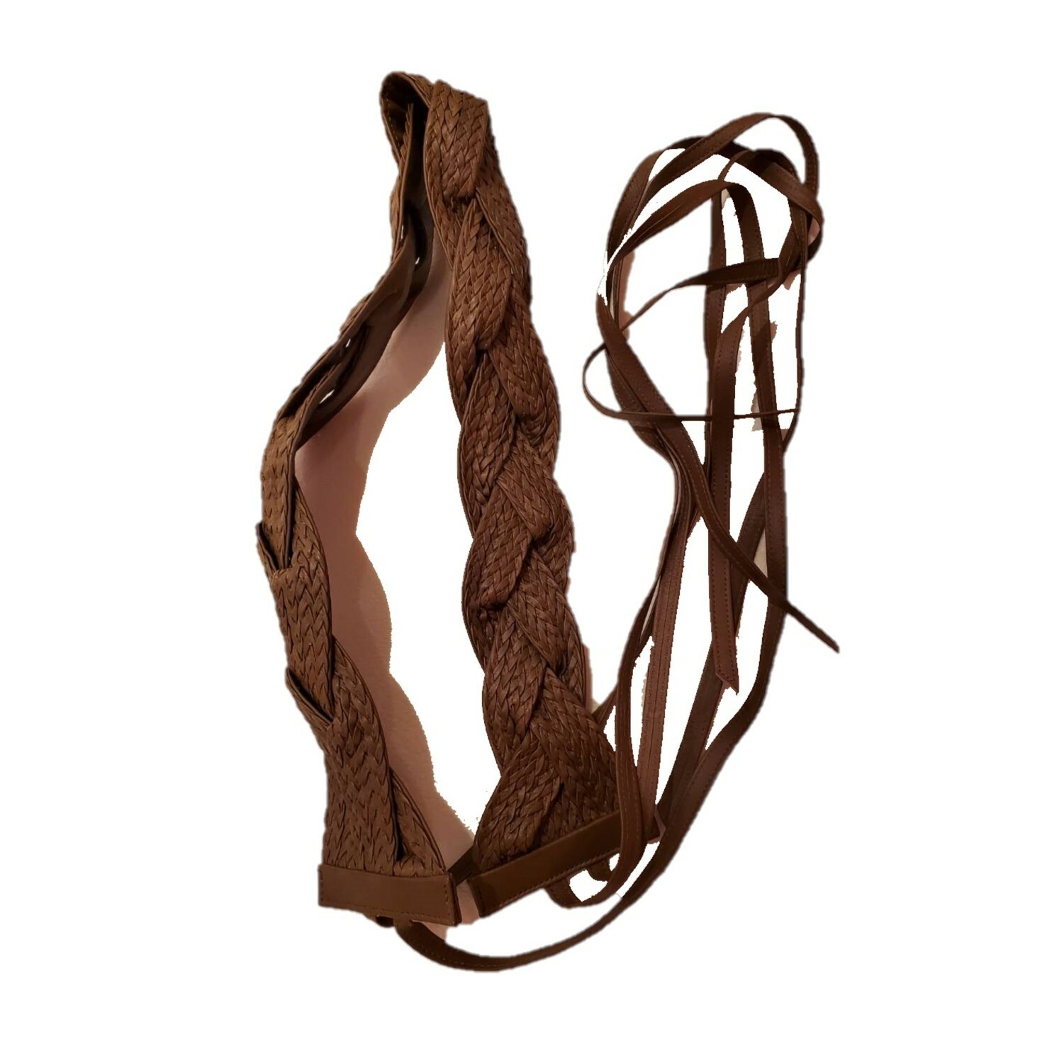 Jay Ahr - 寬版編織皮帶