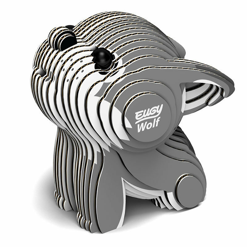 EUGY 3D Cardboard Kit Set Model - 040 Wolf