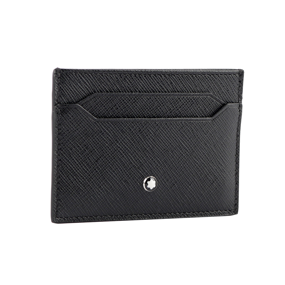 【Montblanc】Sartorial 匠心系列防刮牛皮5卡名片/卡片夾