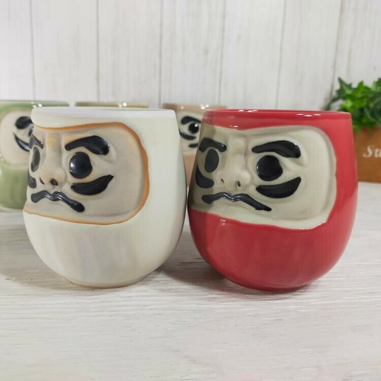 【日本製】Lucky Daruma 茶杯
