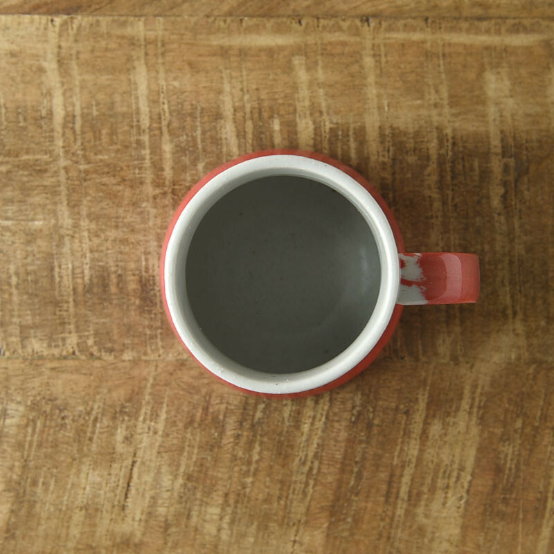 【日本製】富士山茶杯 | fuji mountain mug cup red-fuji