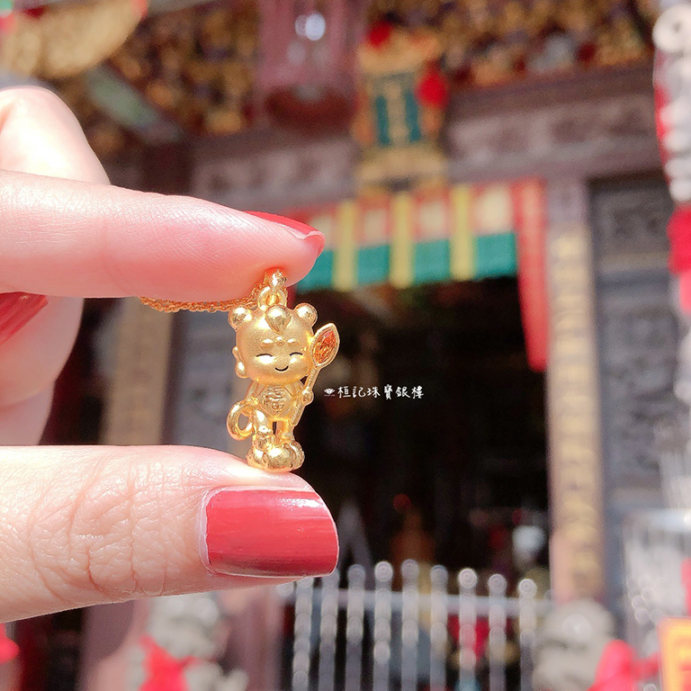 騰雲三太子/葫蘆濟公/姻緣月老 (水晶) 小萌佛 黃金墜子