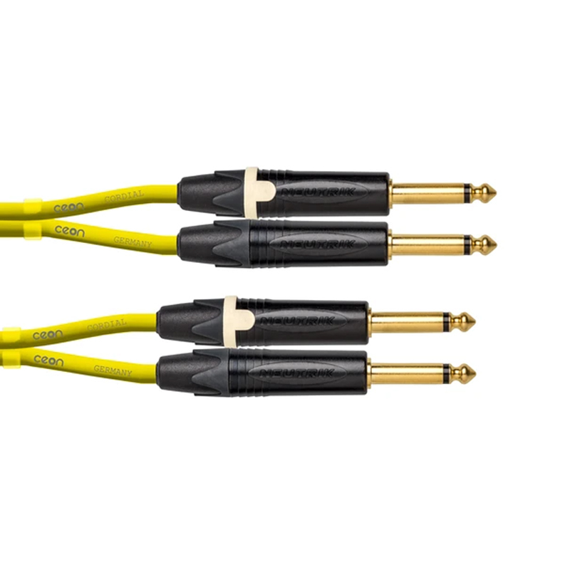 Cordial CEON DJ PLUG 黃色 3M