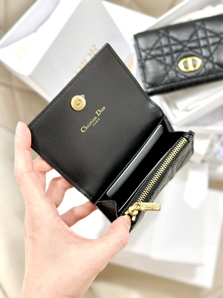 DIOR Caro XS Wallet - black DIOR Caro XS Wallet - black