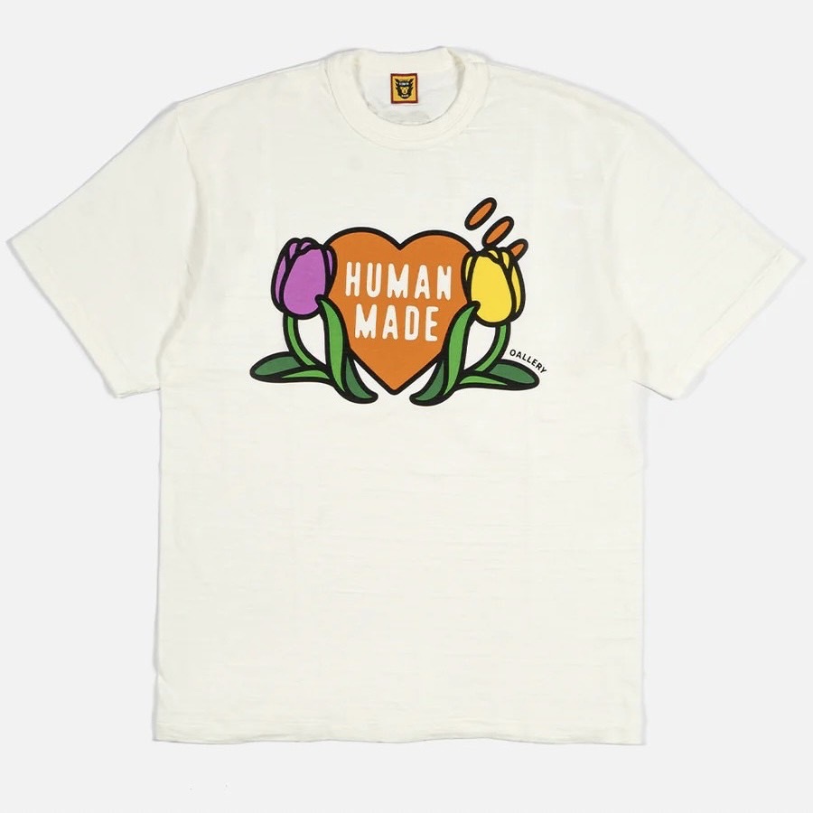 HUMAN MADE x OALLERY Tulip T-SHIRT 聯名荷蘭經銷商五週年