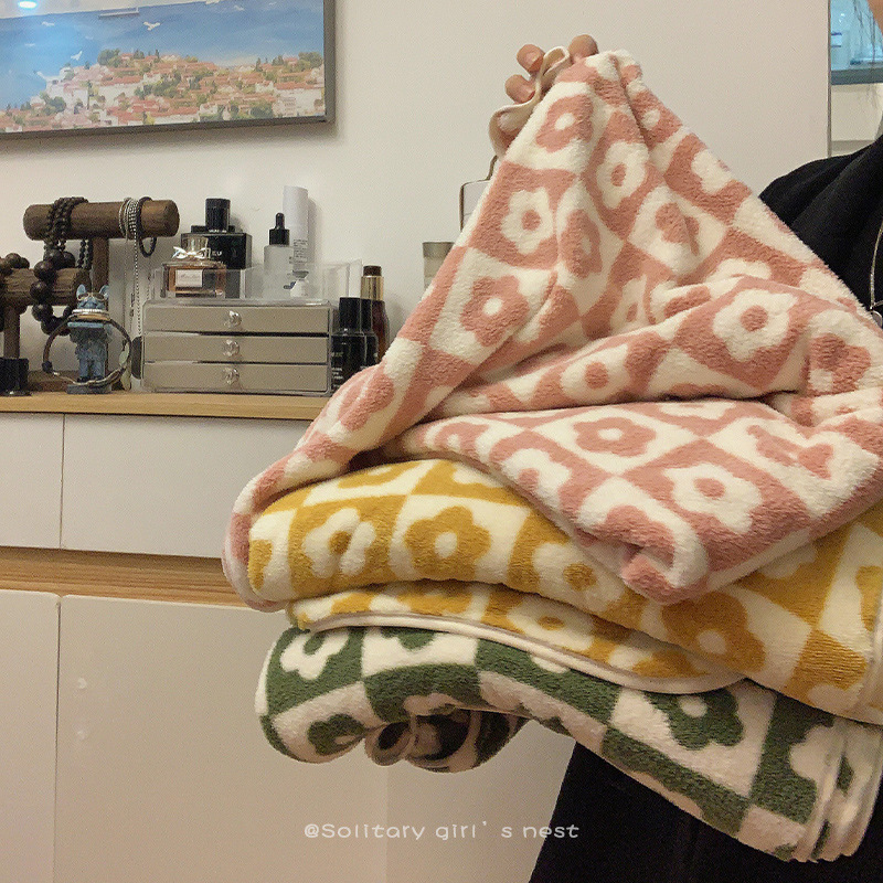 《2276》少女可愛花花速乾家用毛巾