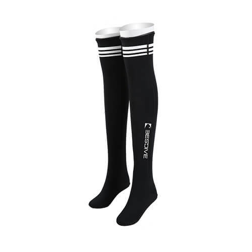 ▲現貨 Bestdive 2mm 超彈布面 長筒潛水襪 黑色 2026