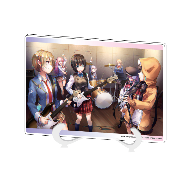 「ACG.GO」「預購」緋染天空 Heaven Burns Red 08 第31A部隊 Band Ver. A5亞克力畫板