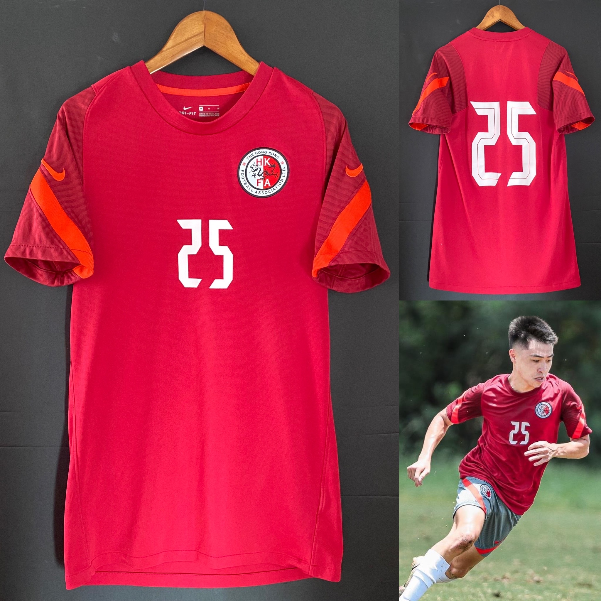 Hong Kong 2020-2022 Nike match worn training Shirt