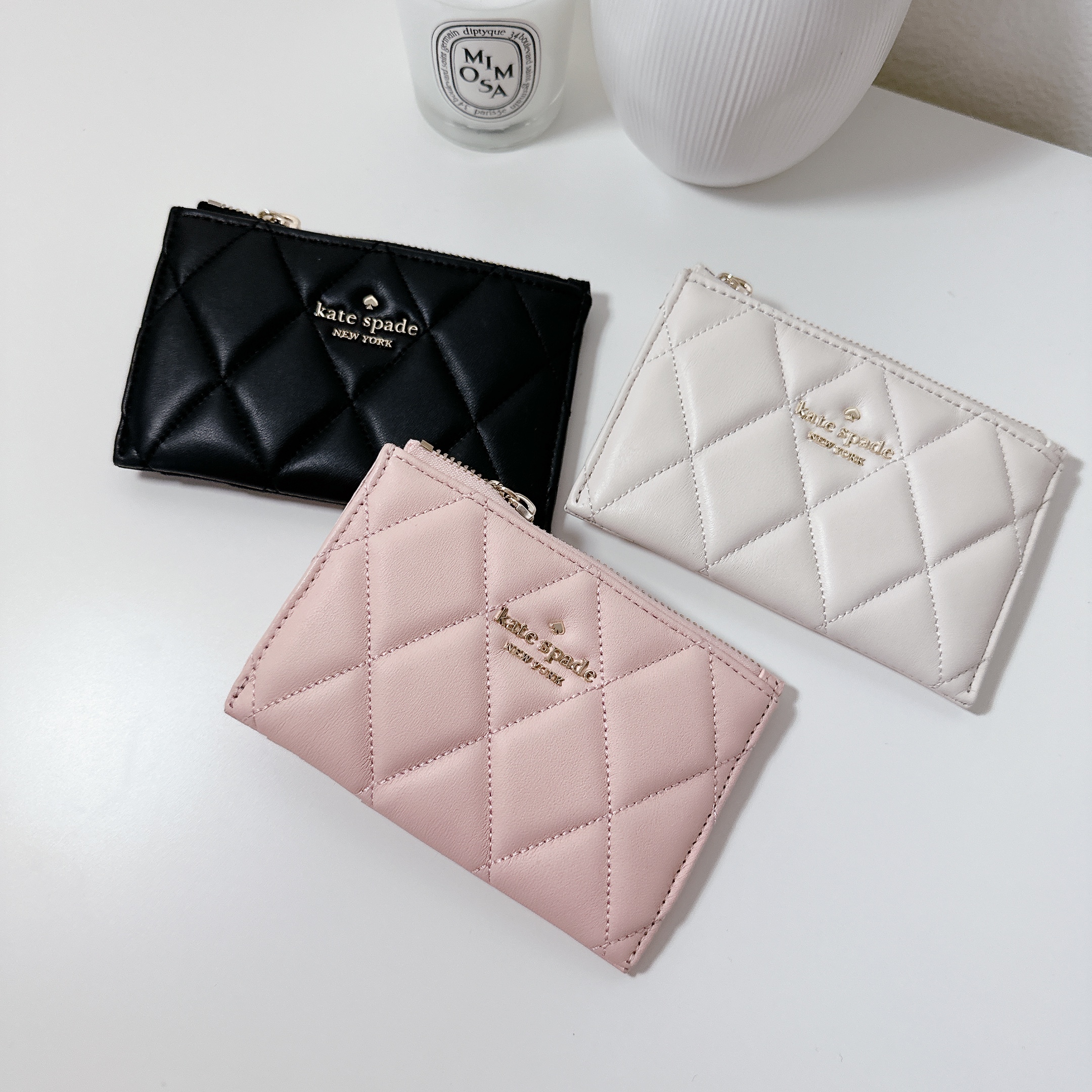 ❰ 香港現貨 ❱ Kate Spade Carey Zip Card Holder