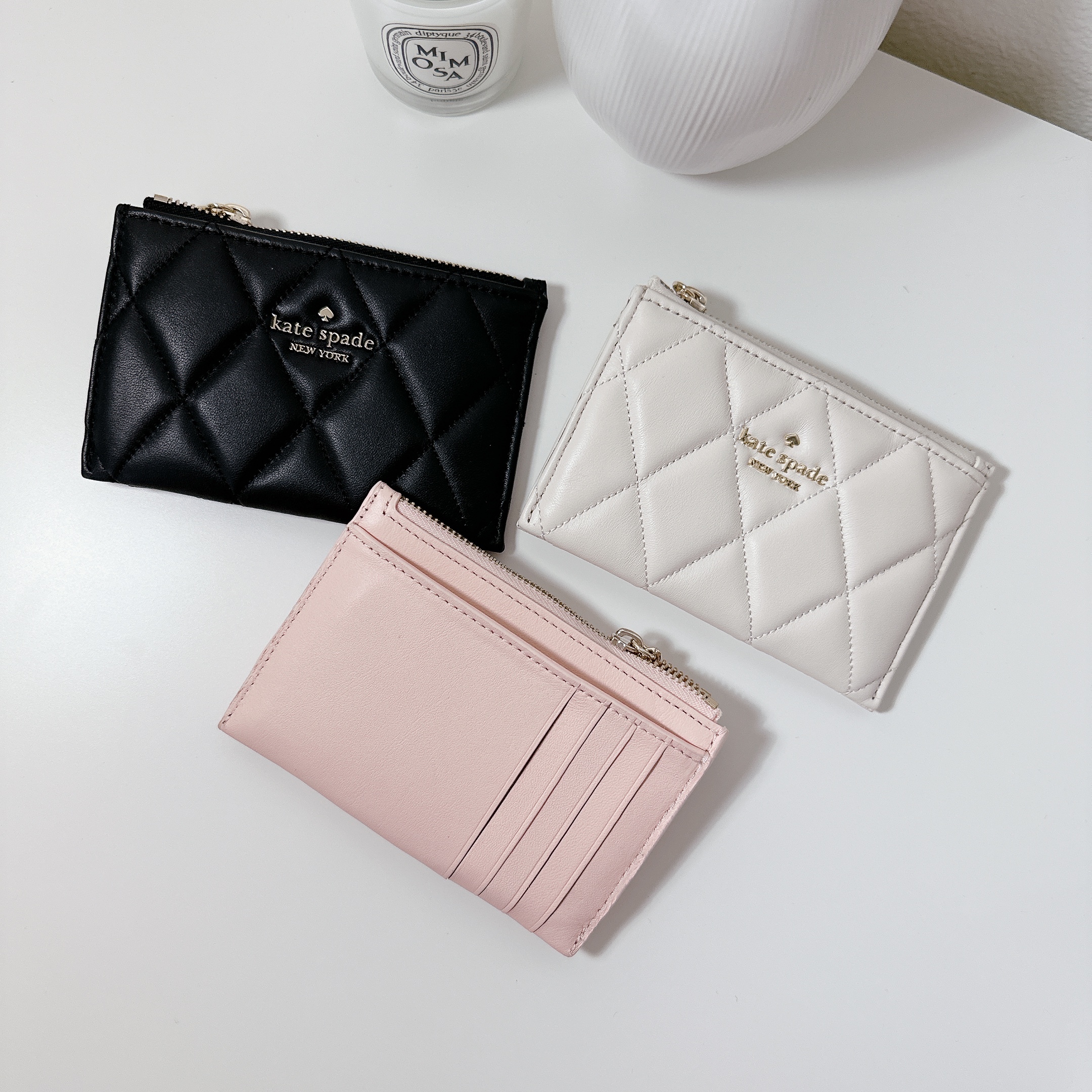 ❰ 香港現貨 ❱ Kate Spade Carey Zip Card Holder