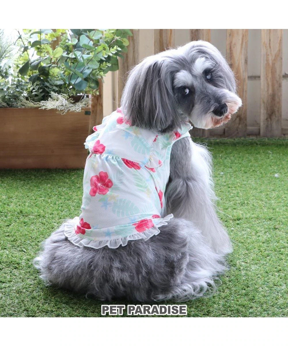 【Pet Paradise】Floral Coolmax Top with Coolgel <918-17977>