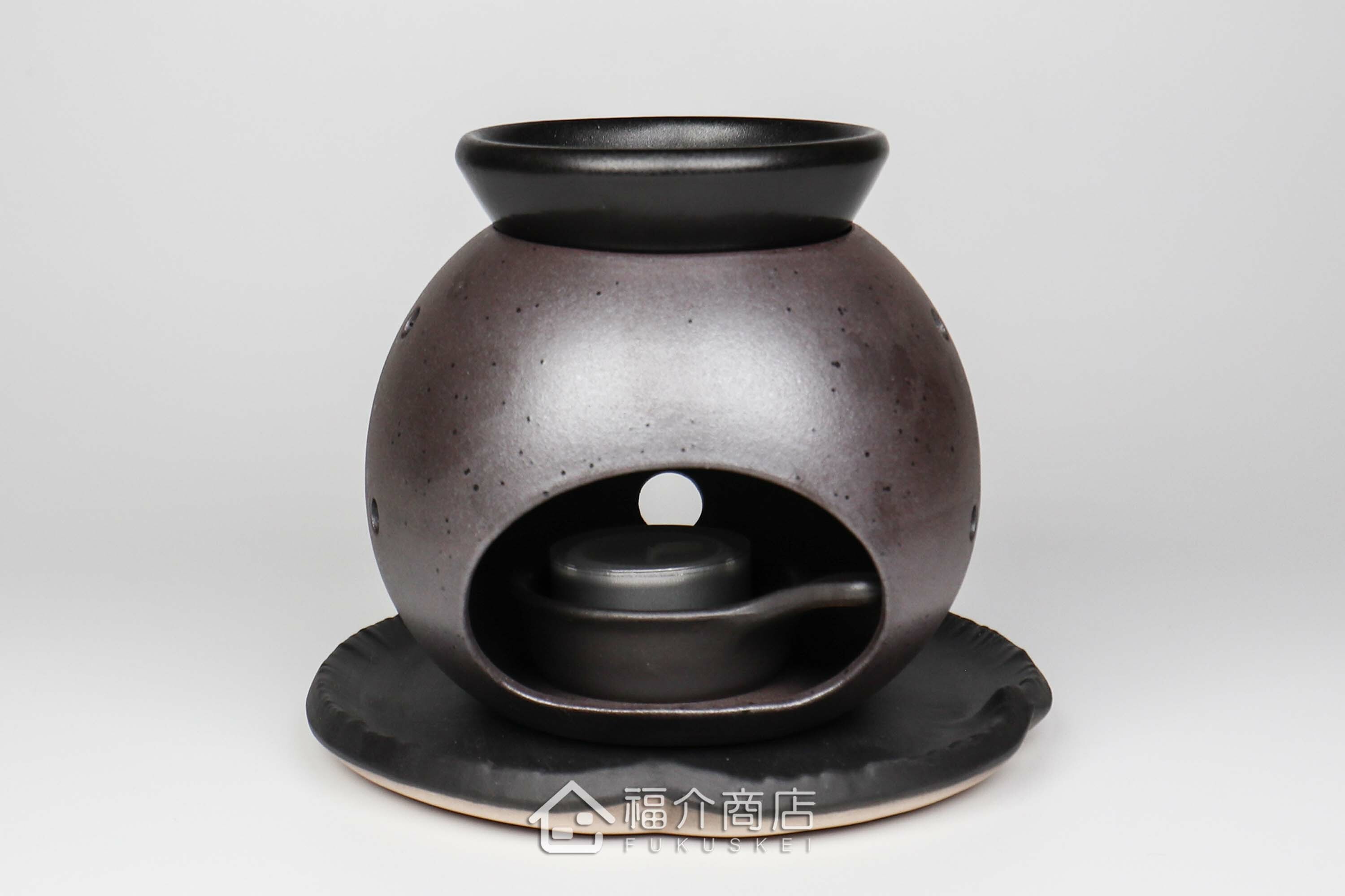 陶製薰茶葉用的茶香爐