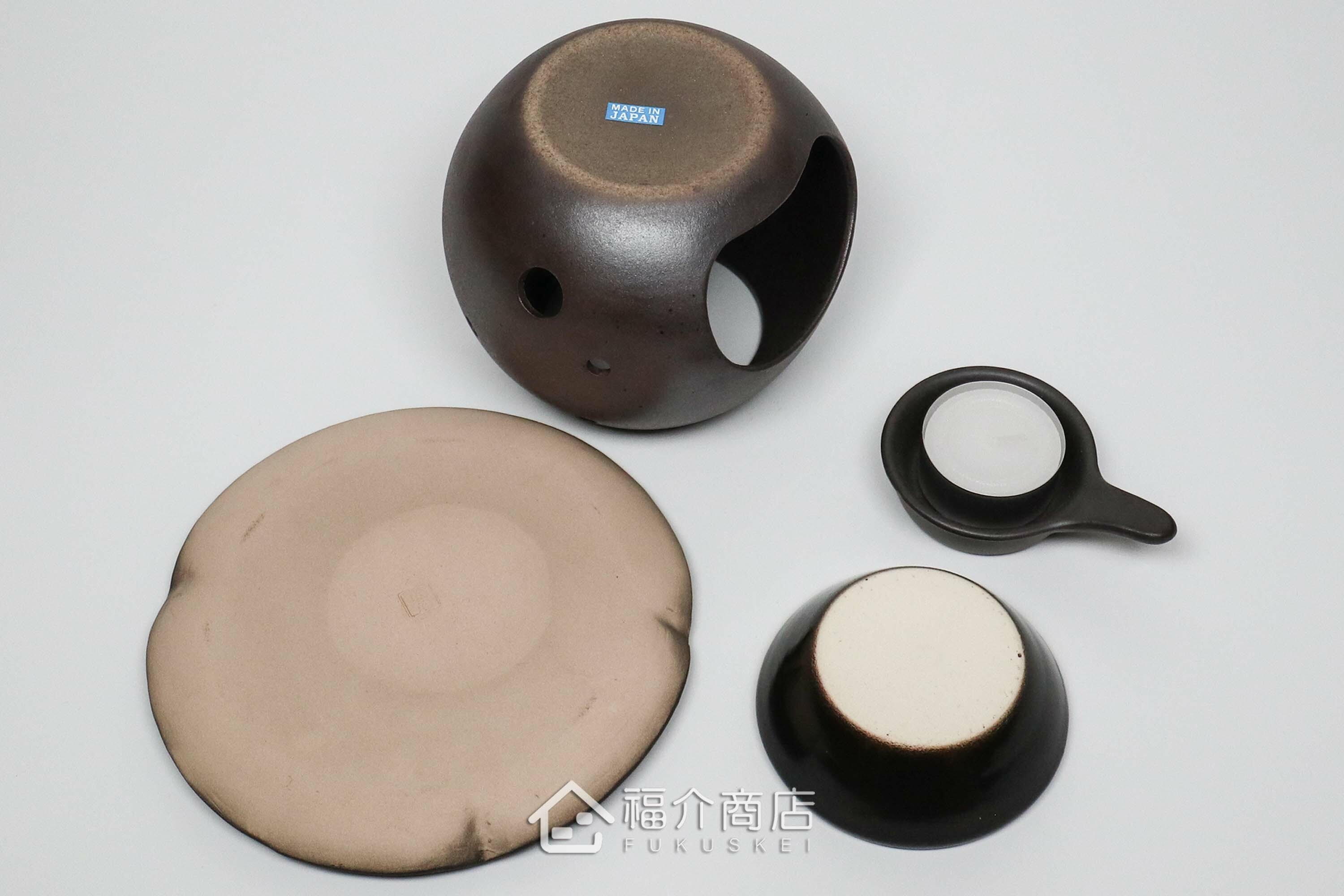 陶製薰茶葉用的茶香爐