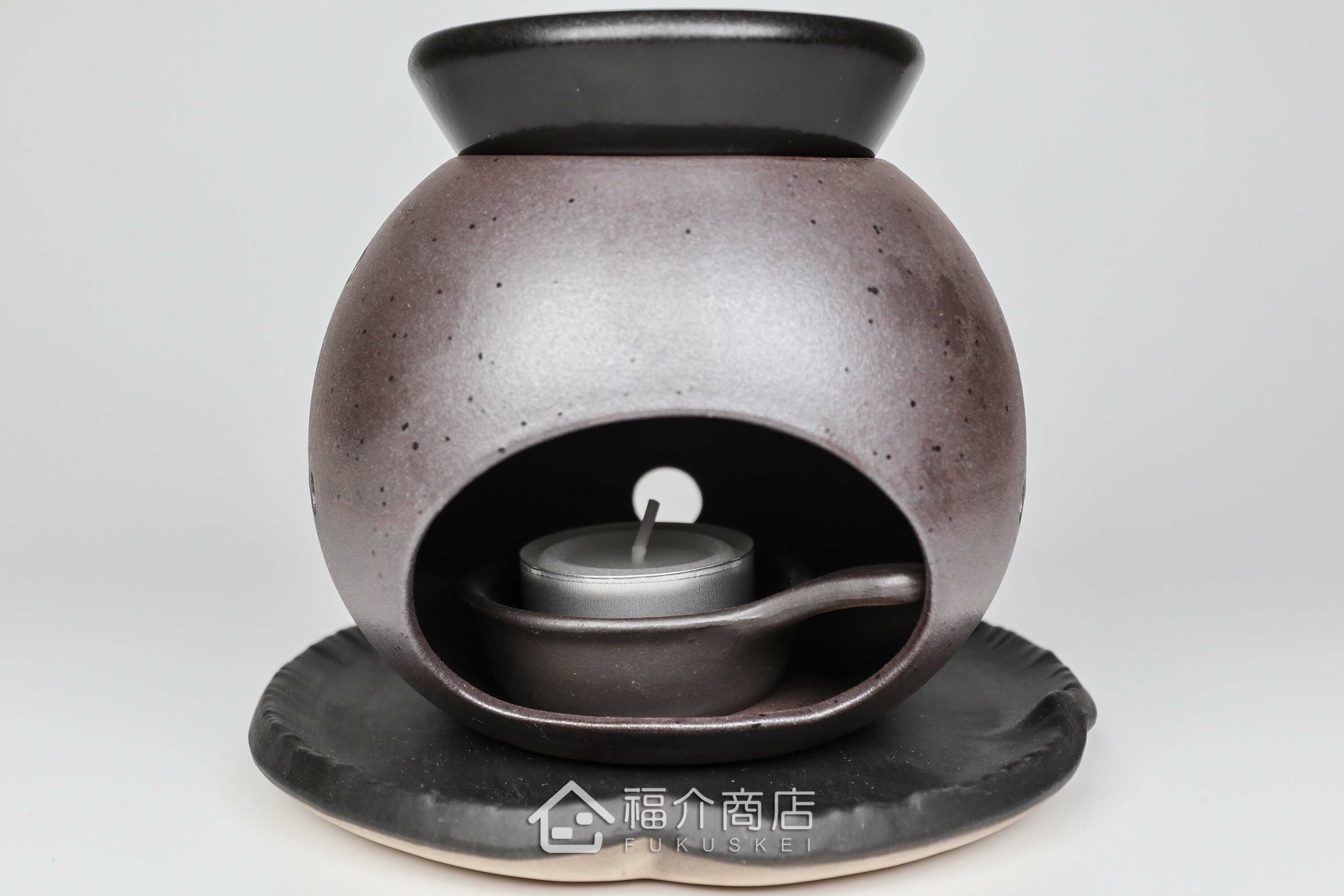 陶製薰茶葉用的茶香爐