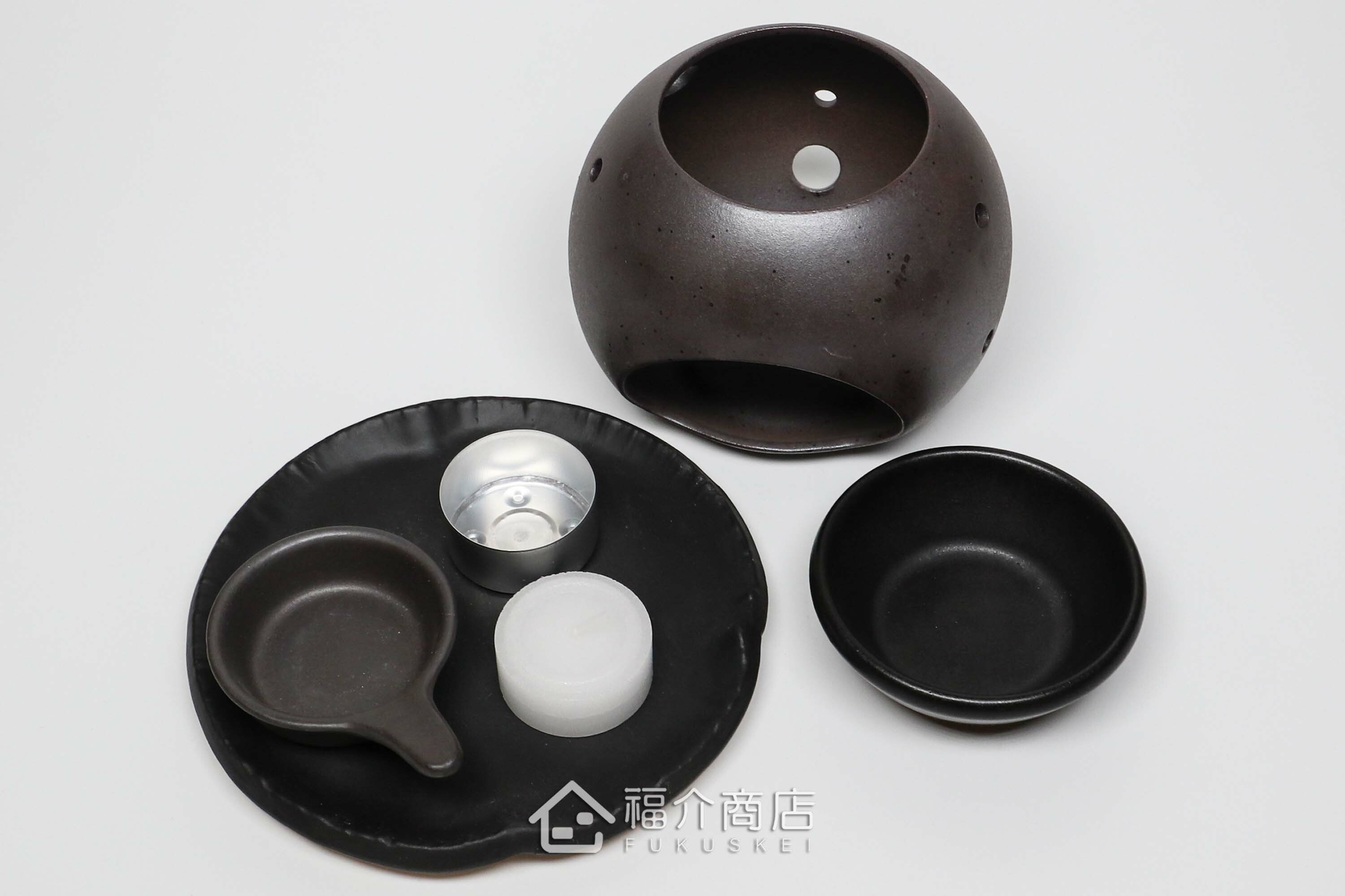 陶製薰茶葉用的茶香爐