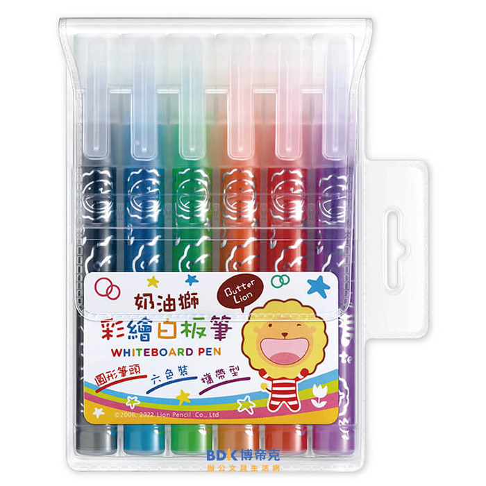 雄獅鉛筆 SIMBALION 奶油獅小支白板筆(攜帶型) WB-902