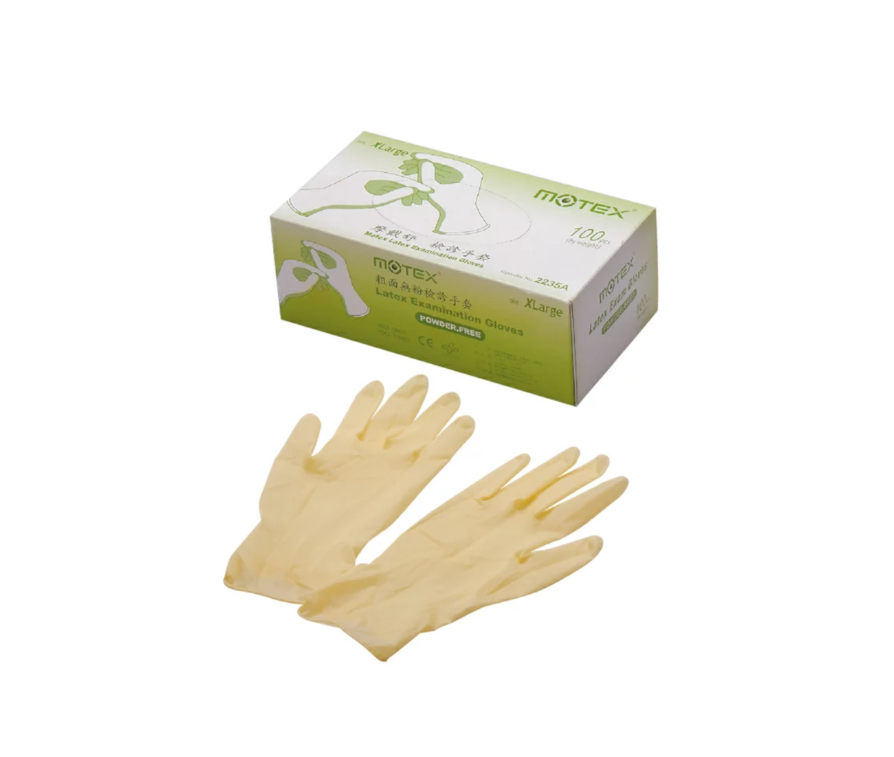 MOTEX-Examination Gloves Natural Latex
