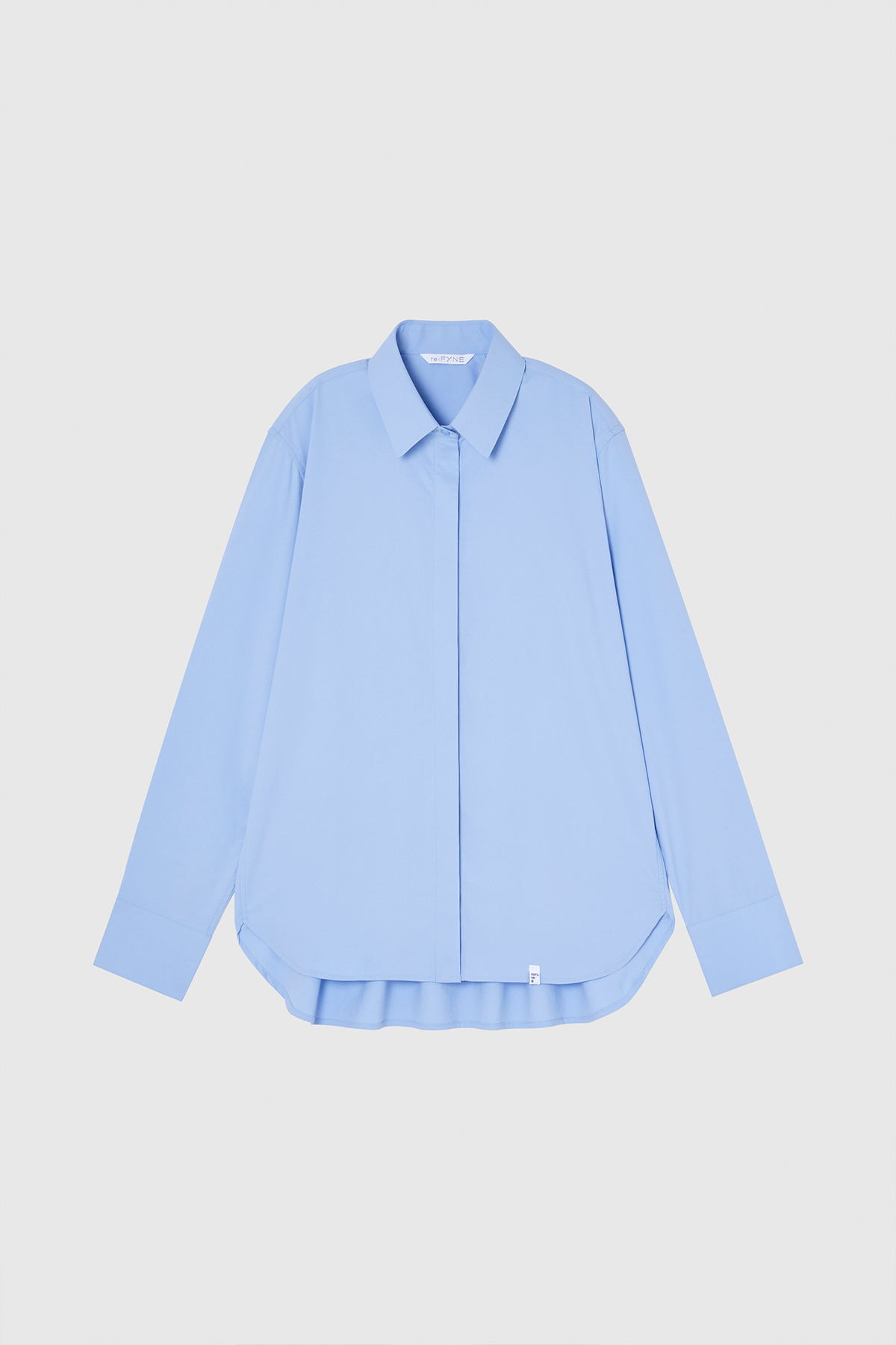 CLOUD 輕量長袖襯衫 女（天空藍）