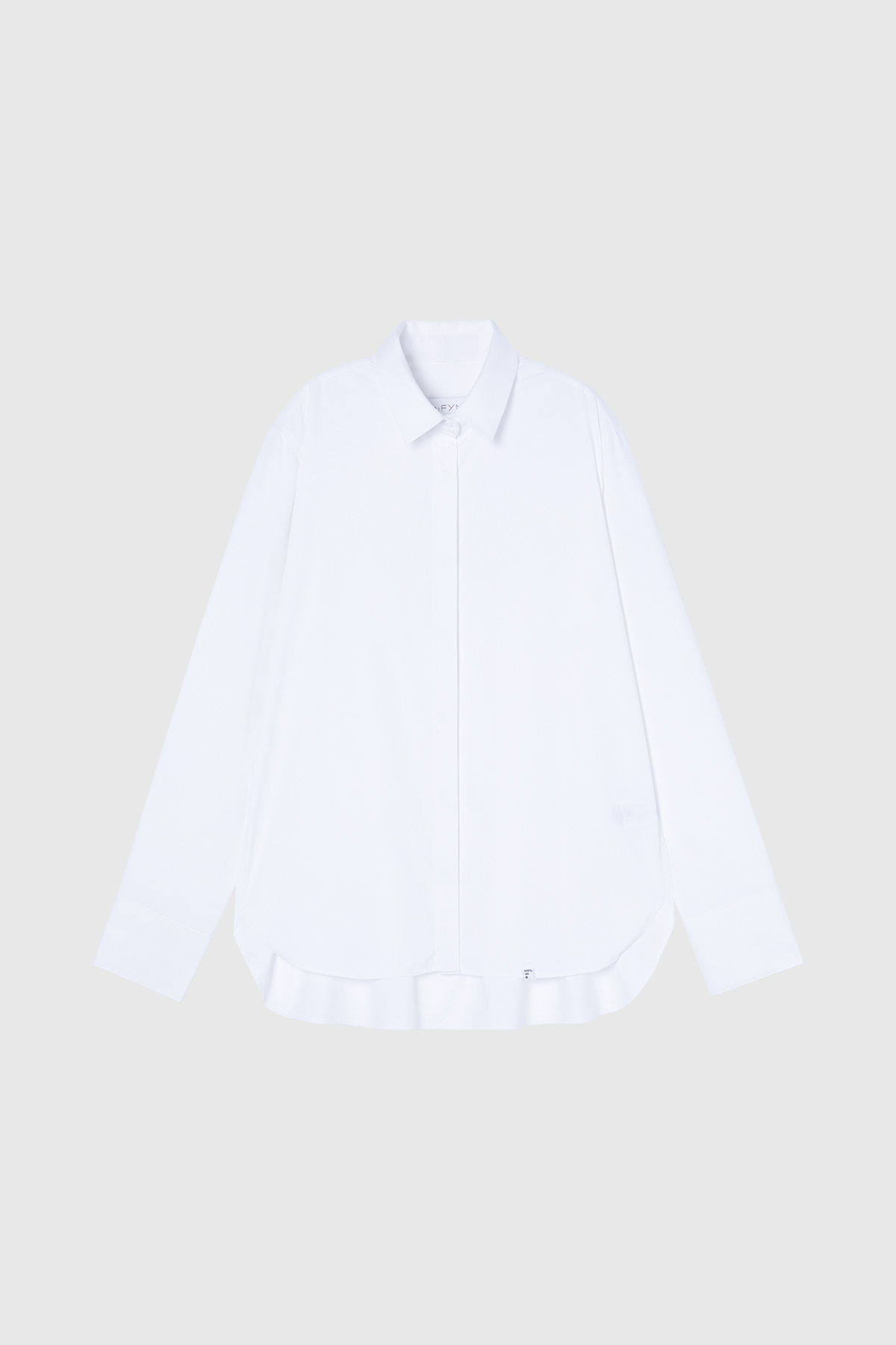 CLOUD 輕量長袖襯衫 女（雲白）