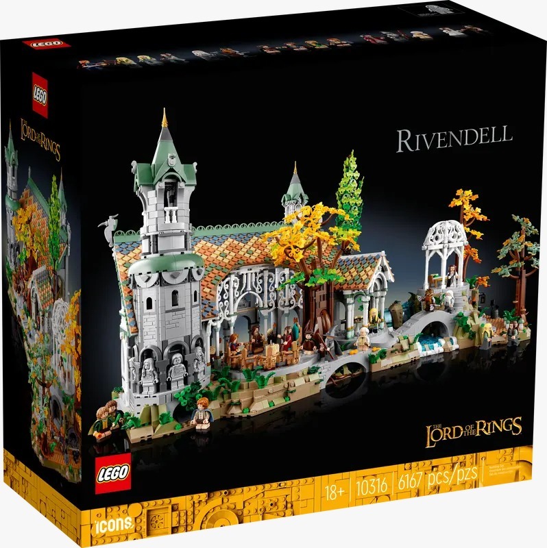 LEGO 10316 The Lord Of The Rings : Rivendell™ (Icons)