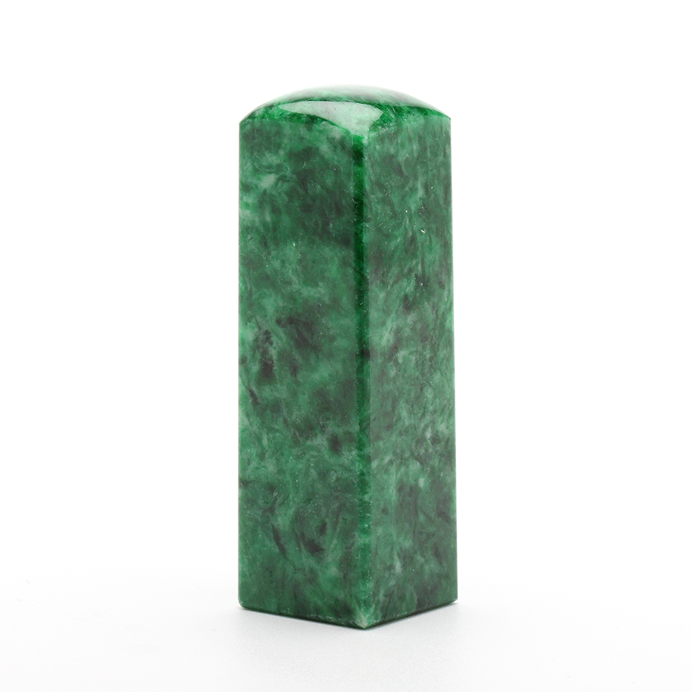 【雅紅珠寶】天然綠翡翠開運印鑑-祥獅獻瑞-O0037