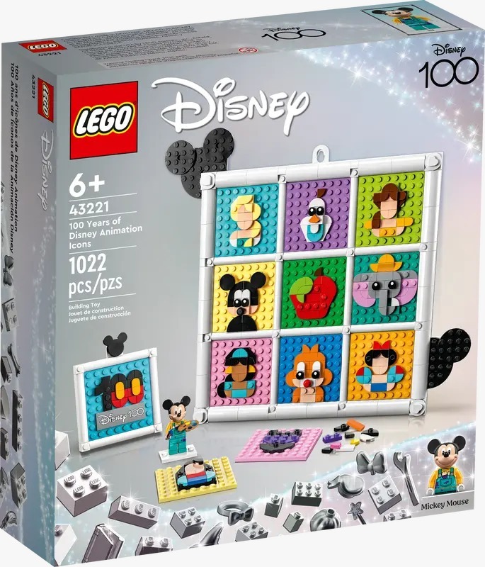 LEGO 43221 Disney Animation - 100 年圖標 (Disney 迪士尼‌)